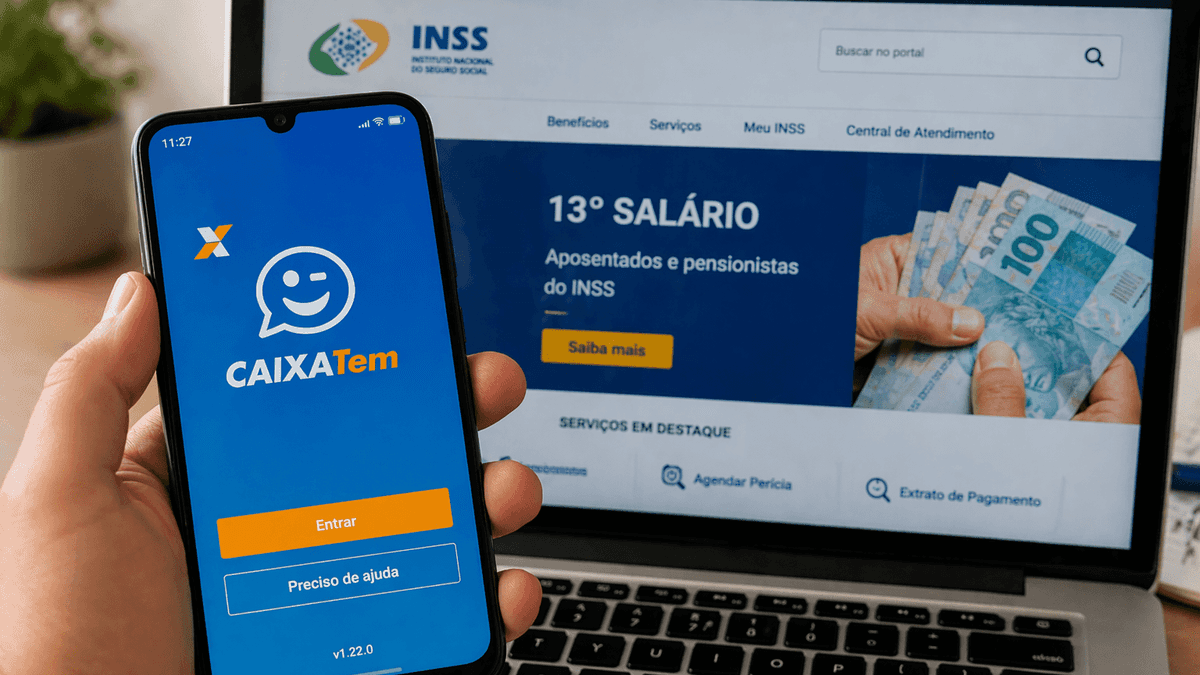 13º inss caixa tem