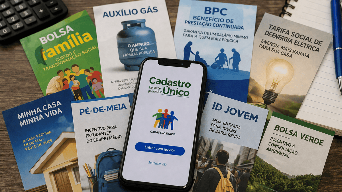 CADÚNICO programas sociais