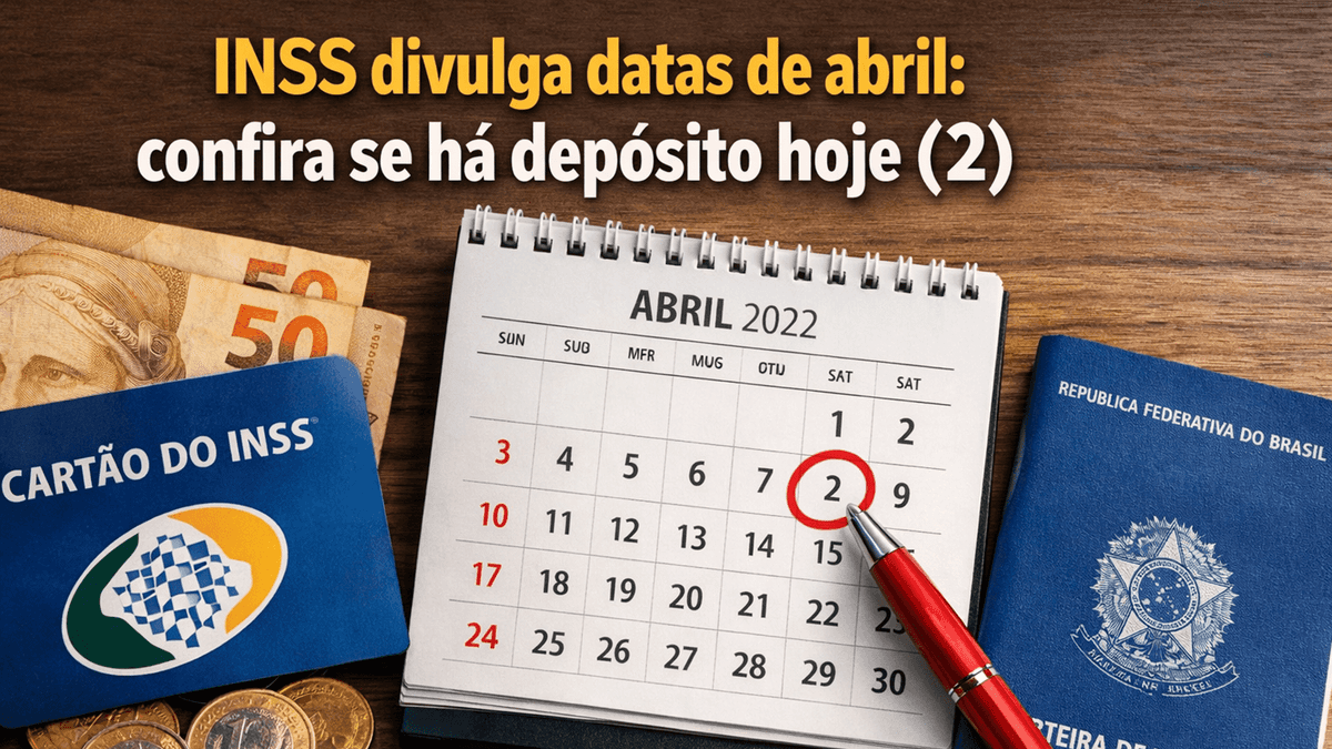 CALENDÁRIO INSS