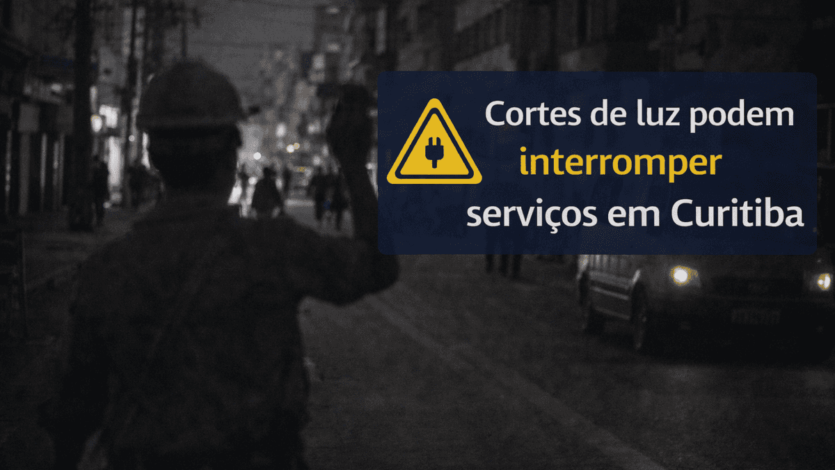 cortes de luz curitiba