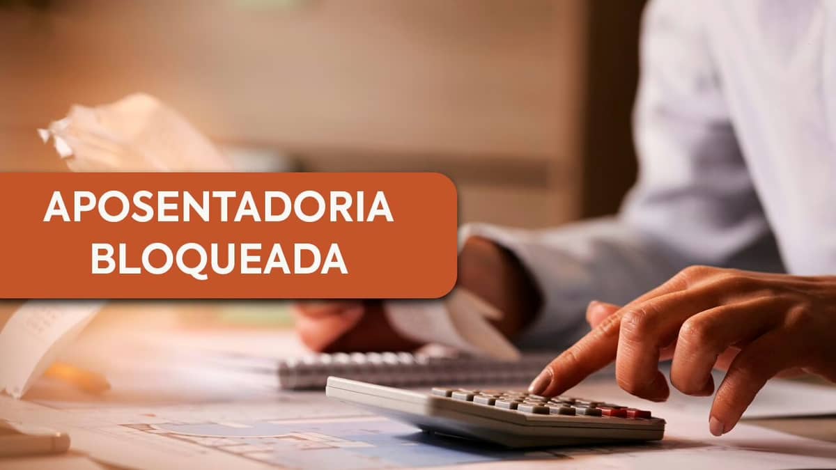 Aposentadoria bloqueada por dívidas