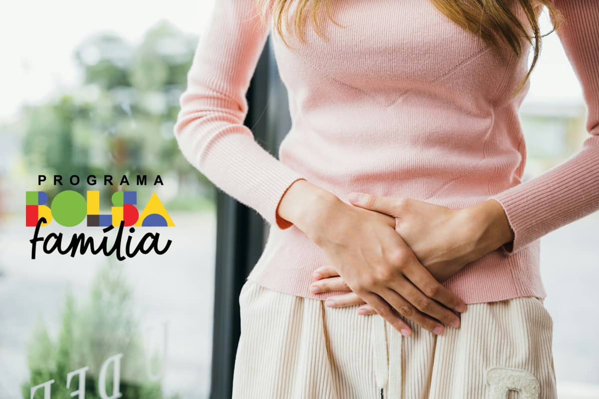 Mulher com cólica