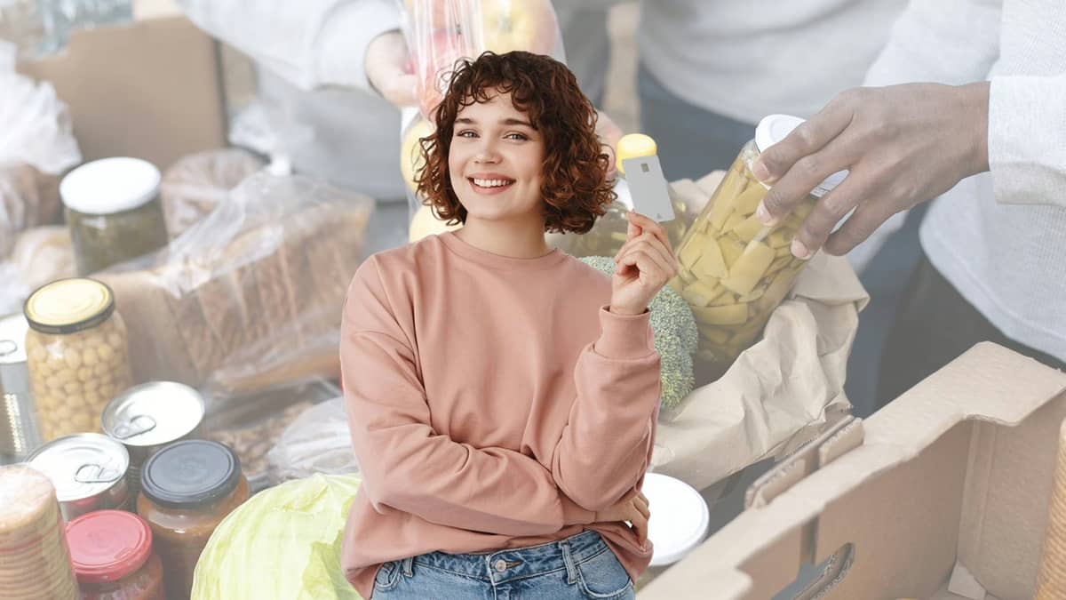 cartão alimentação