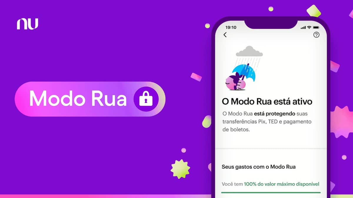 Modo Rua Nubank