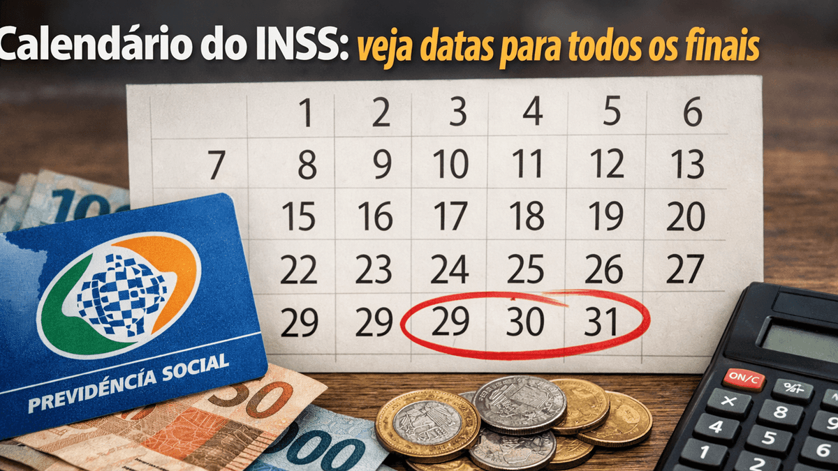 calendário do inss
