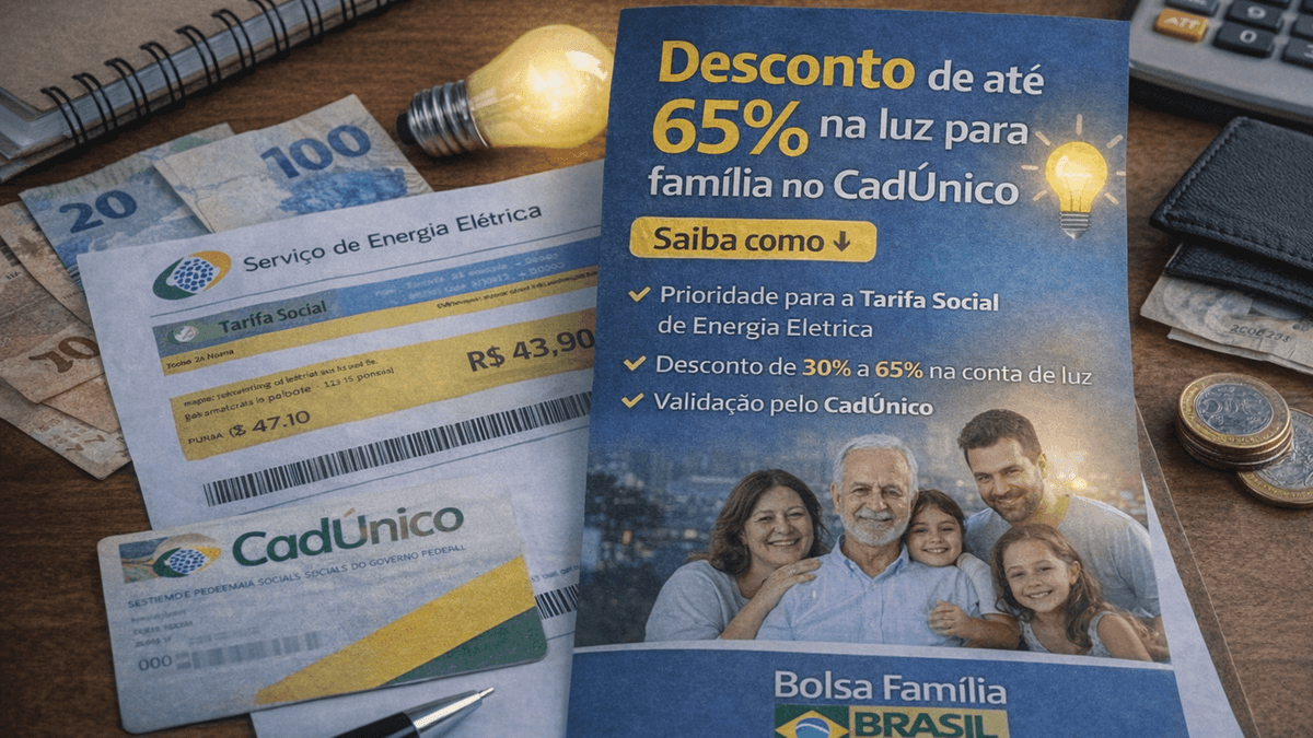 desconto luz cadúnico