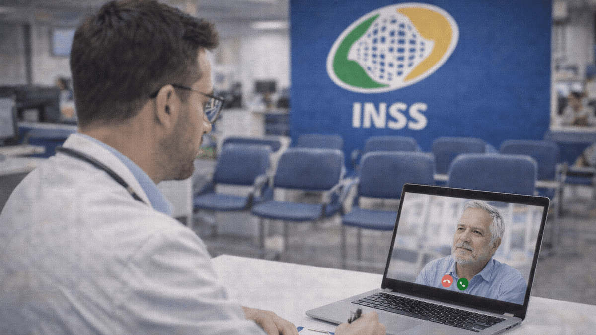 perícia remota inss